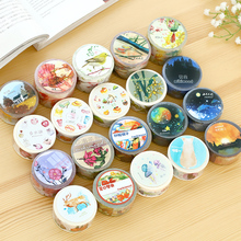 MIKIMOOD 20 Designs Japanese Washi Tape 30/20mm * 10m Scrapbooking Stickers Masking Decorative Scotch Tape Post Card Papeleria