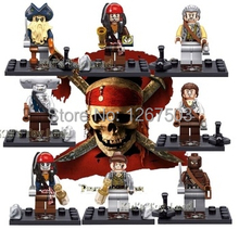 Pirates of the Caribbean Figures Captain Jack Sparrow Jones Maccus Minifigures Building Blocks toys Hobby Compatible with Lego
