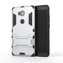 Armor Case For Huawei G7 Plus G8 GX8 Heavy Duty Hybrid Hard Soft Rugged Silicone Rubber Phone Cover Coque with Stand Function