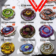 7 шт. / lot Beyblade металл 4D система без тары битва верхний мастера комплекты металл fury-медведь пакет