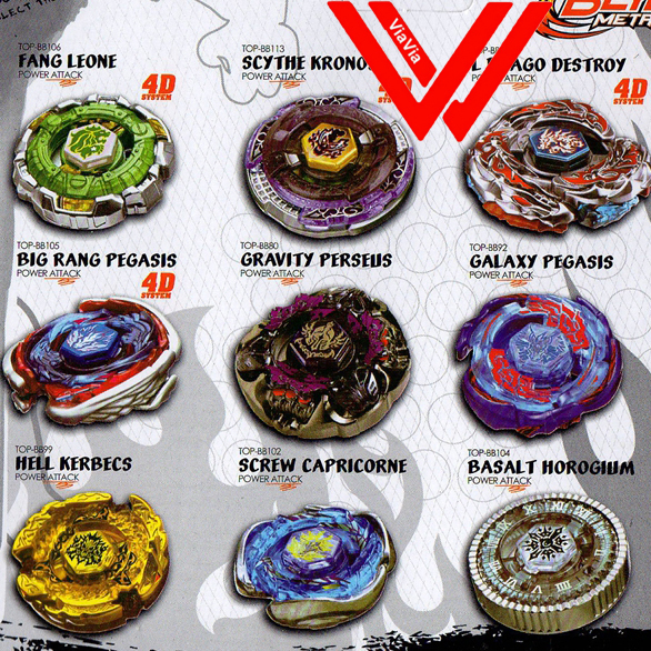 all types of beyblades