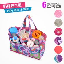 New Style Liner Nappy Bag Made of 600D Portable Baby Diaper Bags Waterproof Mommy Tote Bag