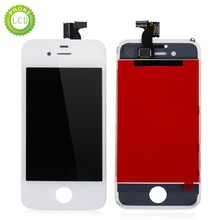 Original Mobile phone spare part black white Display Touch Screen digitize full Assembly repalcement part LCD For iphone 4Screen