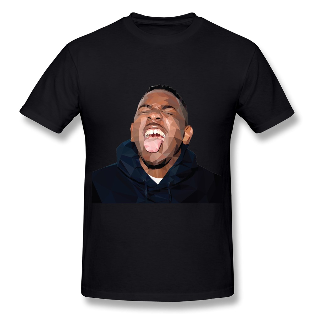 2015 New Coming Kendrick Lamar Men t shirt Exercise Men Short Sleeve Organic Cotton 3D t