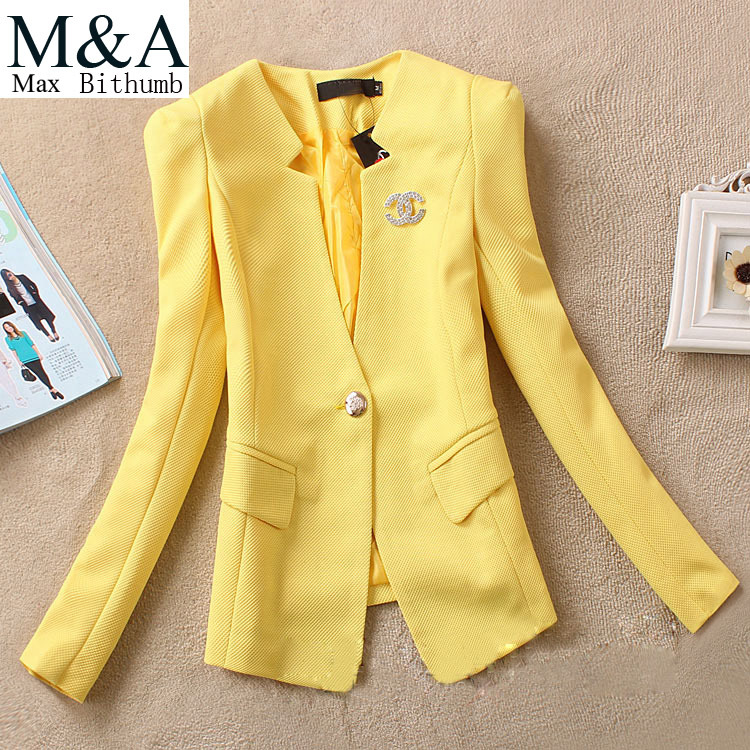 Женский пиджак Women blazer 2015 blazer feminino blaser feminino 584BJ588177 женский пиджак women blazer feminino 584bj85176