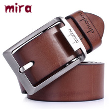 Commercial strap male genuine leather fashionable casual wide cowhide belt pin buckle pure sb’s belt
