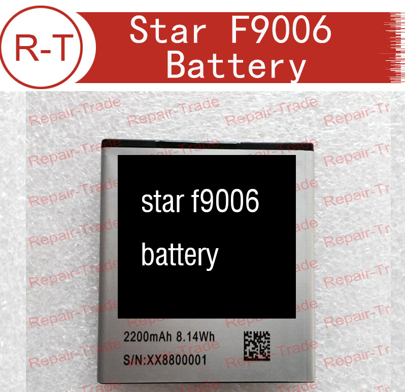 Звезда f9006 аккумулятор 100% оригинальный 2200 мач батарея для звезды f9006 мобильный сотовый телефон 4.3 дюймов экран quad-группы mtk6582