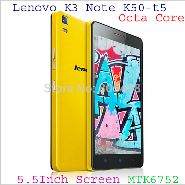 In Stock Original Lenovo K3 Note K50 T5 Android 5 0 Mobile Phone MTK6752 Octa Core
