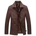 winter jacket men Leather Jackets coats For Men brand clothing Faux Leather Coats Overcoats down coat