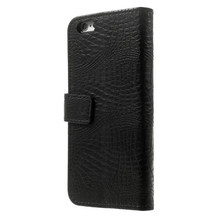 For Apple iPhone 6 Case Cellphone Accessory Crocodile Flip PU Leather Stand Wallet Case for iPhone 6 4.7 inch 004