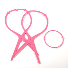 Top Quality Head Hat Cap Holder Wigs Stand Display Tool Hair Accessories Portable Folding Wig Stands
