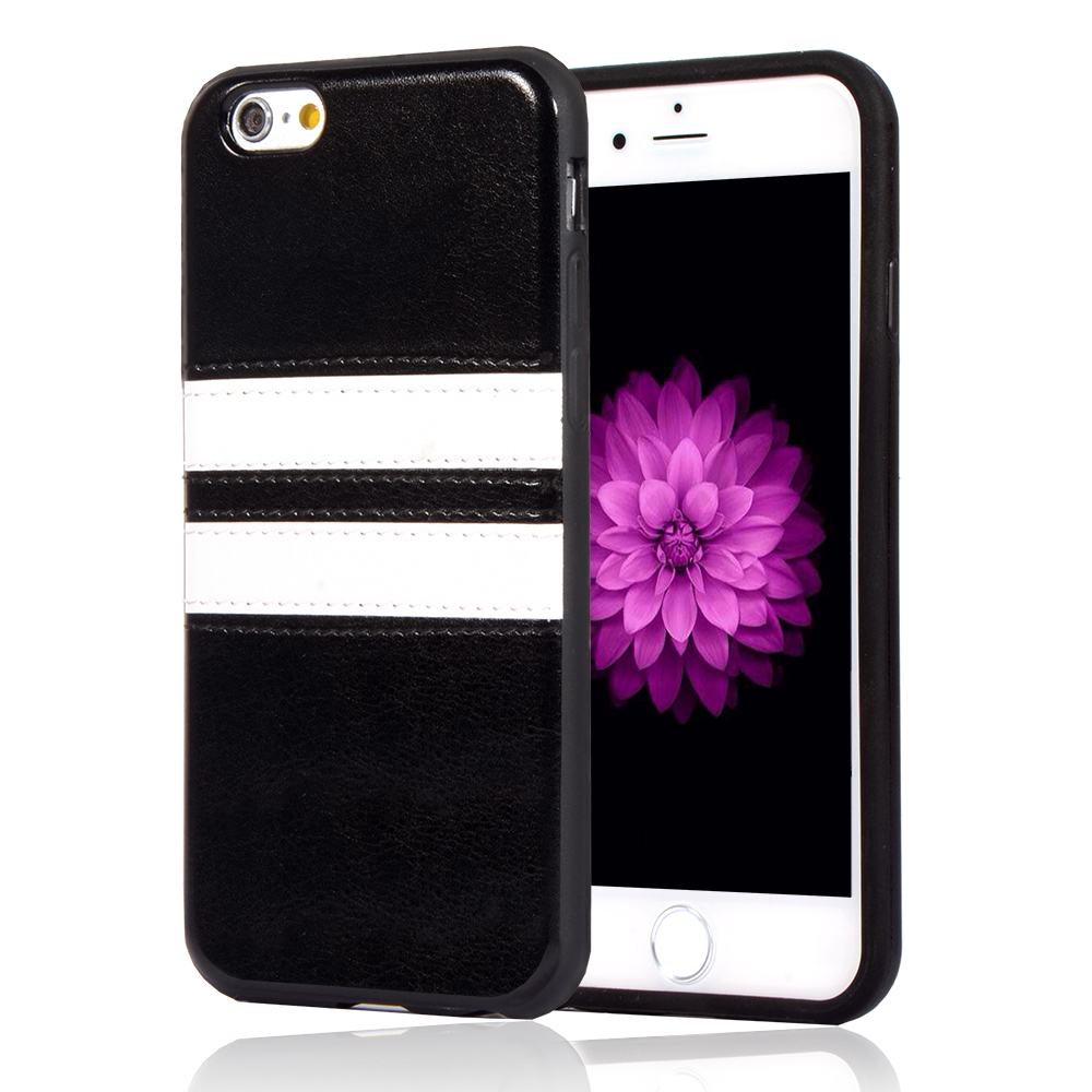 for iphone6 fashion retro 2 stripes tpu pu leather soft for apple iphone 6 6s 4 7 quot mobile for iphone6 fashion retro 2 stripes tpu pu leather soft for apple iphone 6 6s 4 7 quot mobile