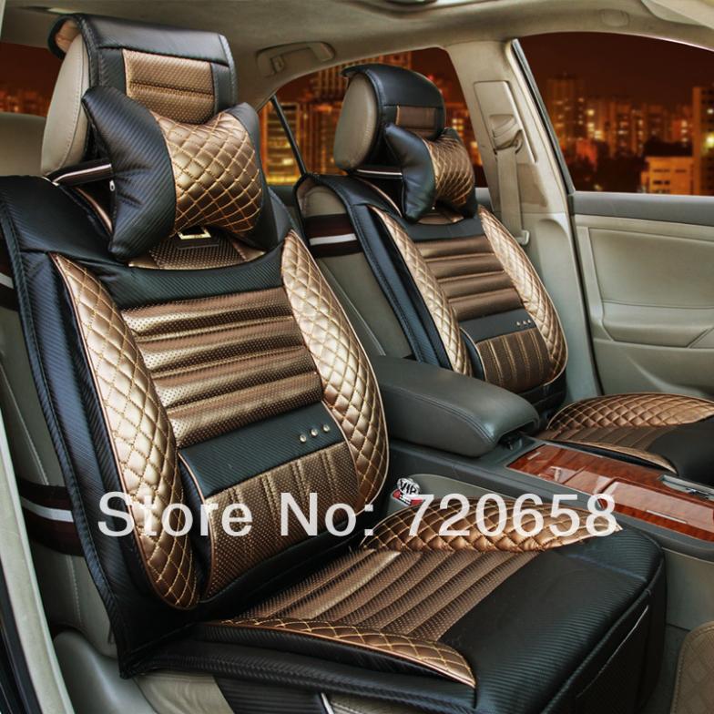 2014 carbon fiber leather car seat cover cassia filling of traditional chinese medicine all inclusive four