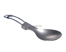 Keith Titanium Spoon Camping Folding Spoon Outdoor Cutlery Ti5702