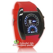 New Fashion Second Generation RPM Turbo Blue Light LED Digital Wrist Watches Michael Watch