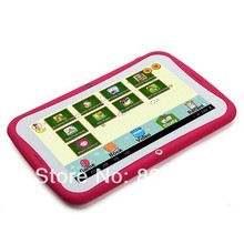 DHL freeshipping Kids Tablet PC Children Education 7inch Dual Core RK3028 Android 4 2 Bluetooth 1GB