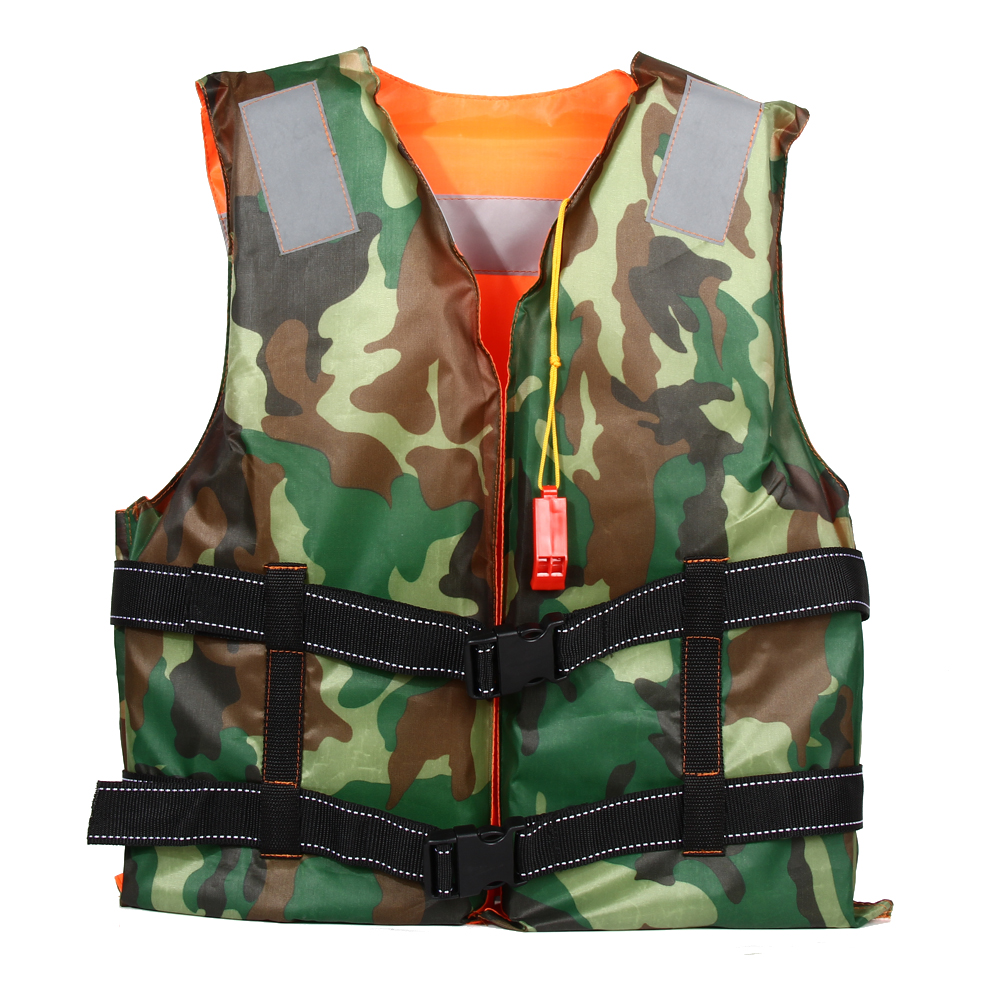 Universal Adult Foam Flotation Swimming Life Jacket Vest With Whistle Boating Water fishing Swimming Ski Safety Life Jacket