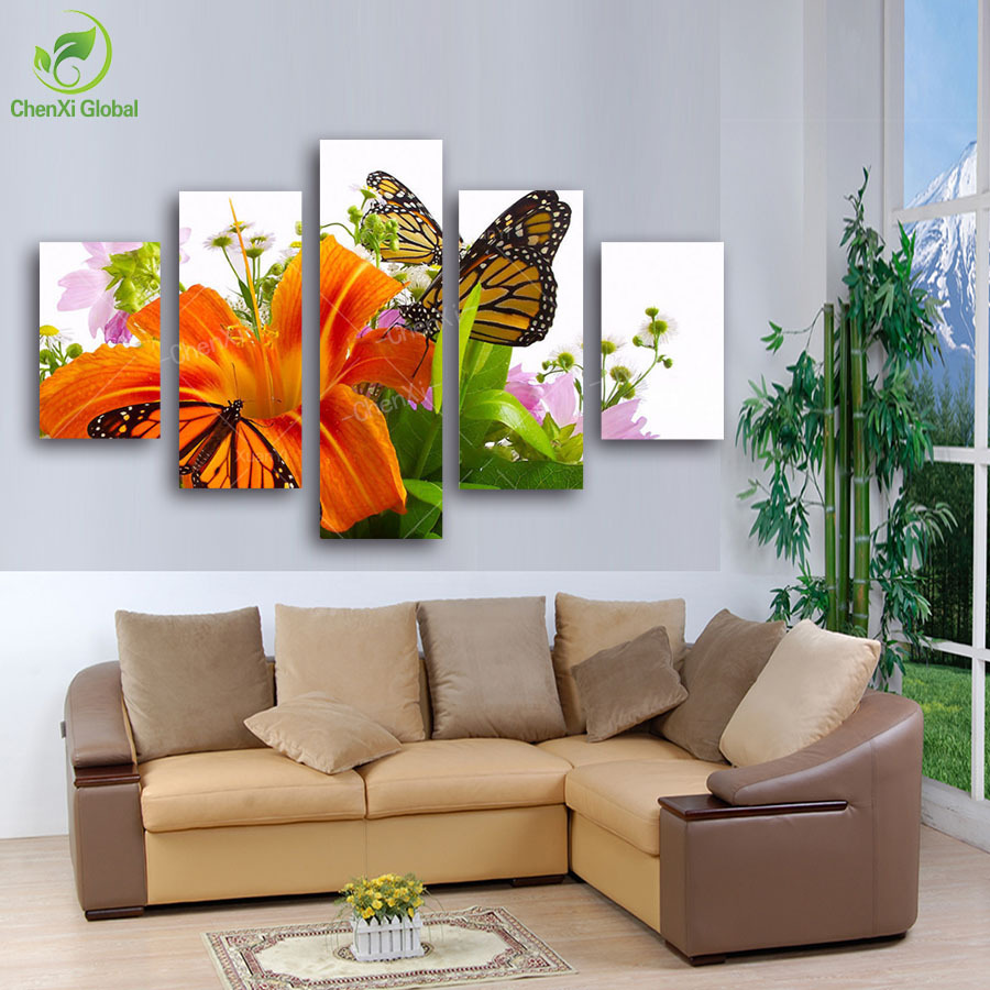 Online kopen wholesale 3d butterfly oil painting uit china 3d ...