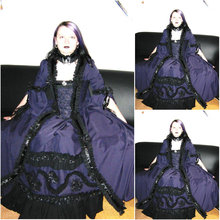Freeship!Customer-made All size Halloween Dresses Gothic Cosplay Victorian dress Renaissance Dress Steampunk dress V-227
