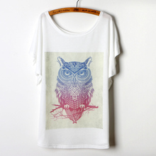 Tshirt Women Tops Fashion 2015 Casual Summer Style Plus Size Loose Batwing Sleeve T shirt Women