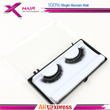 Hot Sale Charming Black False Eyelashes New Designer 1 Pair Makeup Human Hair Eyelash Extension Beauty