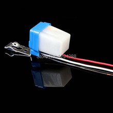 Бесплатная доставка AC DC 220 В 10A авто вкл выкл фотоэлемент уличный свет Photoswitch переключатель датчика t1fWSl
