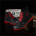 Big Size 45 2016 Fashion Martins Lace Up Mens Boots Round Toe Cheap Cowboy Boots Winter
