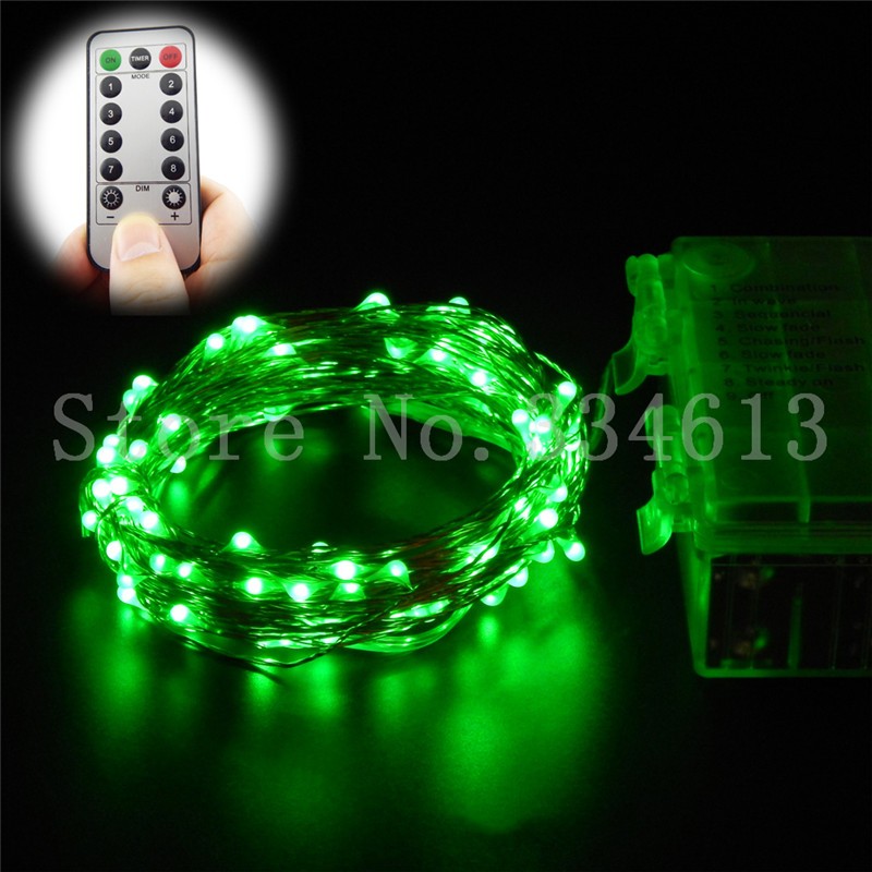 RUICHEN 6m 10m Remote Control LED Fairy String lights Christmas Weddiing decor eBay