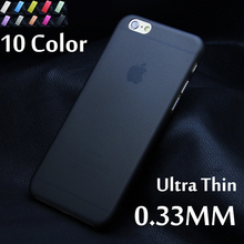 1pcs Matte Transparent Ultra-thin 0.3mm Back Case For iPhone 6 4.7 PC Protective Cover Skin Shell for Apple iPhone 6 plus 5.5