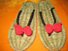 Handmade sandals slippers sandals fashion lovers bow sandals crochet sandals