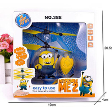 Remote Control RC Helicopter Flying Despicable Me Minion Quadcopter Drone Ar.drone Kids Toy VS Fairy Doll