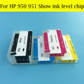 Show Ink Level ARC Chip For HP950 951 HP950XL 951XL Refillable Ink Cartridge For HP Designjet
