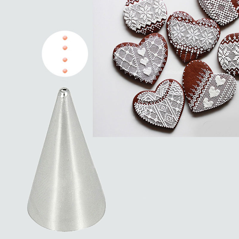 #1 1mm Cream Nozzle Decorating Tip Icing Nozzle Cake ...