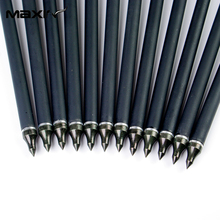 12pcs Lot 8 8mm Archery Carbon Arrow 20 Inch Blue Turkey Feathers Iron Shooting Hunting Carbon