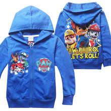 2016 Children Boys Clothing Hoodies Cartoon Patrol Dog Clothes Boys Fashion Sweatshirts Kids Boys Hoodies Boys Tops Costume