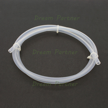 Free Shipping ! 10M ID4mm OD6mm Clear PFA Teflon Bawden Tube 3D printer Kossel Feeder Pipe 3.00mm Filament