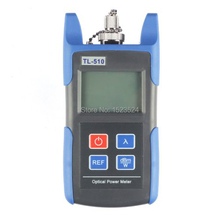 Free Shipping Telecommunication -70~+10dBm TL510A Optical Power Meter with FC SC ST Connector