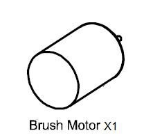 LC Racing L6077 380 BRUSH MOTOR LC Racing EMB parts brushed Tacon Thriller Ranger Soar Valor
