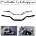 universal 1 25mm Tracker Handlebars Drag Bars For Harley Sportster