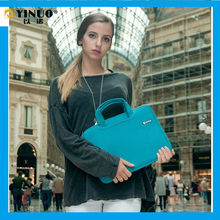 YINUO neoprene laptop sleeve waterproof tote bag man and woman messenger bag zipper bag 11.6″/12″/13.3″/14″/15.4″/17inch