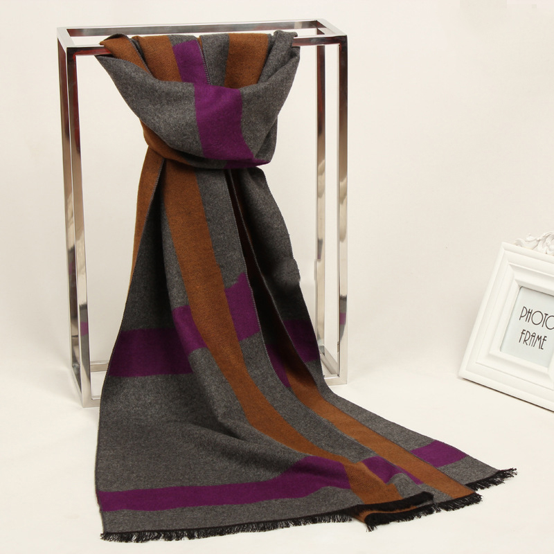Hot Sale font b Tartan b font Scarves Men Winter New Brand Fashion Patchwork Scarf for