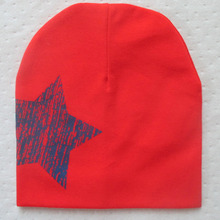 New Baby Girl Boy Stars Printed Hat Soft Warm Cotton Kid Toddler Beanie Cap