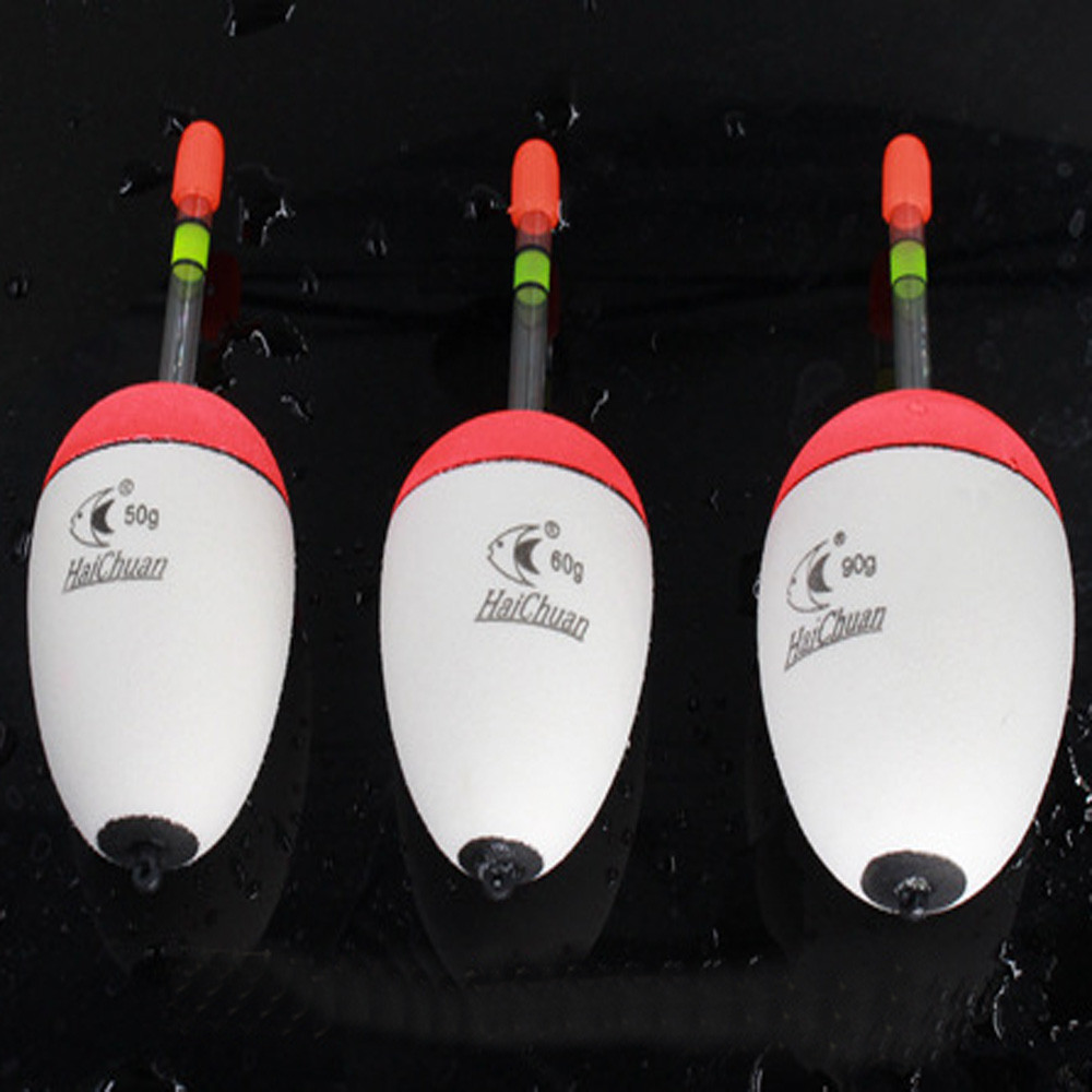 5 stücke Luminous Fishing Bobbers EVA Schaum Float Drift Fishing Float 10g