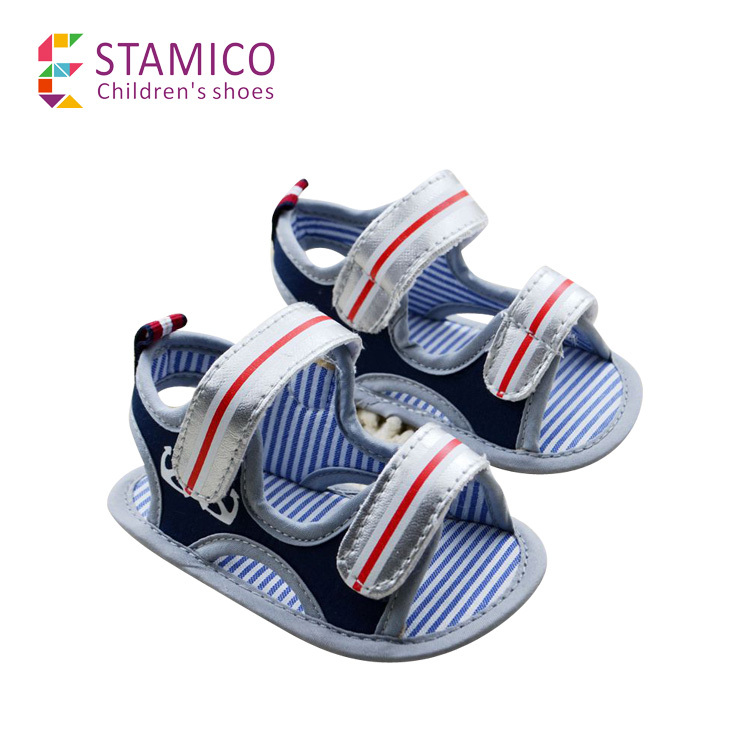 Buy boy's sandal first walkers polo shoes navy baby sandals baby shoes ...