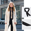 2016 long silk Twilly scarf HOT Sales Spring women were thin fashion satin small scarf chiffon