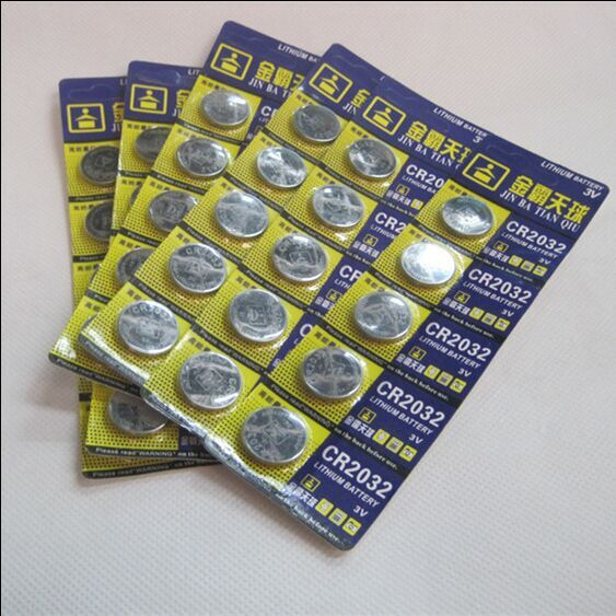 10PCS CR2032 3V 210mAh Lithium Button Cell Coin Battery For Watches Toys Computer Motherboards Remote Control