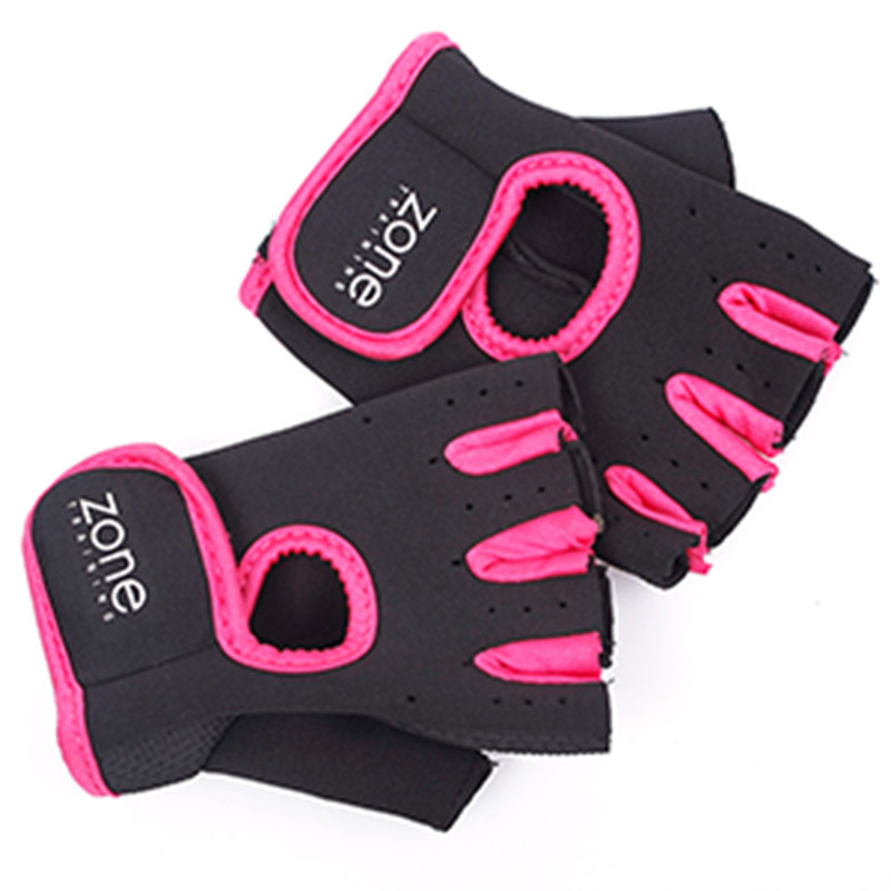 Durable Hot Sale Weight Lifting Leather Padded Gloves Fitness Traning Gym Sports 1 Pair 61168