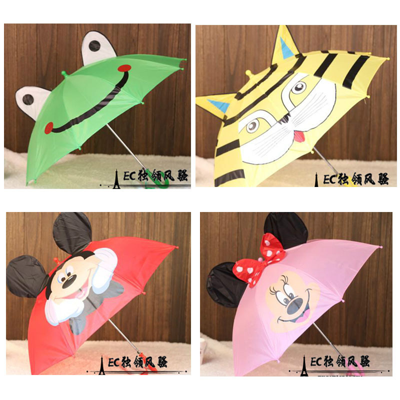 NEW Child Cartoon Umbrellas Personalized Umbrella ...