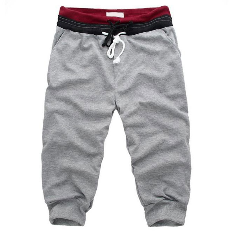 Free Shipping 2015 New Men Casual Sports Shorts loose male trousers Harem shorts 4 Color S