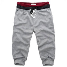 Free Shipping 2015 New Men Casual Sports Shorts loose male trousers Harem shorts 4 Color S